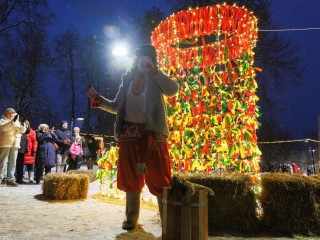 Самый большой валенок желаний создали в Кашире