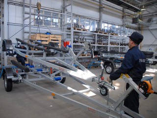 Завод по производству прицепов запустят в Ступине в январе