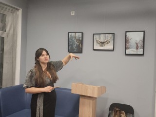 В Центральной библиотеке провели вечер настолок и открыли выставку картин