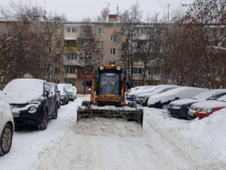 Как в Красногорске оставить заявку на уборку снега