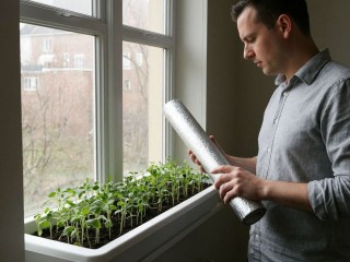 «Жирная» рассада на подоконнике: простой способ с пищевой фольгой от агронома