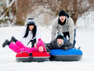 Названы лучшие трассы для катания на «ватрушках»