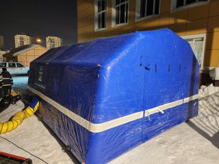 Пункт обогрева развернули в ДК «Дружба» для оставшихся без тепла жителей Чехова