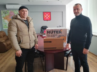 Десантникам-штурмовикам передали генератор из Рузы