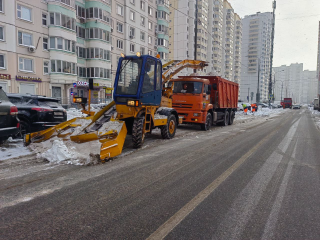 Усиленный режим уборки в Люберцах: с каких дорог коммунальные службы вывезли снег