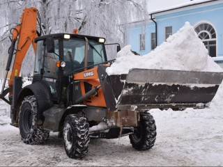 После шторма «Френсис» из Лотошина вывезли более двух тысяч кубометров снега