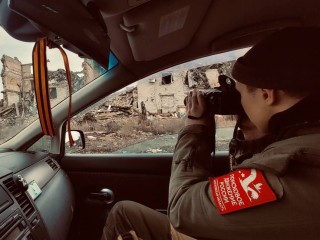 Одинцовские поисковики «КитежЪ» и волонтёры доставили помощь в Донецк и Луганск