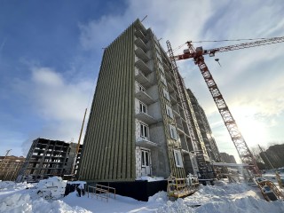 В Шатуре построили каркасы новых домов для переселенцев