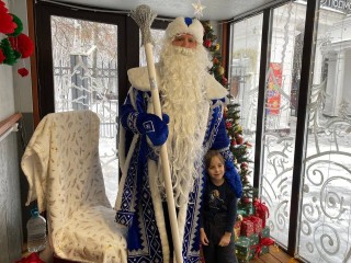 Сделать праздничные кадры у «космических саней» Деда Мороза можно на выходных в Королеве