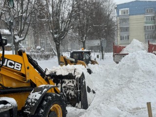 На улицы Ленинского округа вышли 50 единиц техники против снежного апокалипсиса «Фрэнсис»