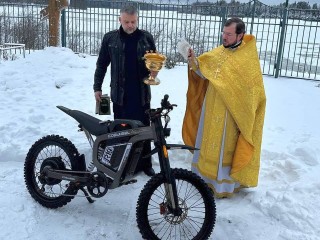Прихожане храма в деревне Витенево на собранные средства купили мотоцикл для бойцов СВО