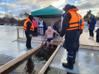 Теплая палатка, горячий чай, дежурные МЧС: в Черноголовке подготовят место для крещенских купаний