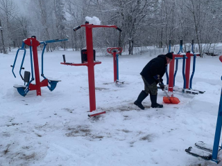 Спортивная инфраструктура Багратиона доступна всем вопреки погодным условиям