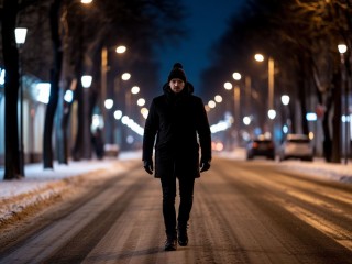 Людей в черном предупредили об опасности в Балашихе