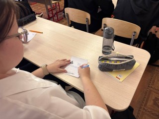 В Космодемьянской школе организовали акцию «Письмо солдату»