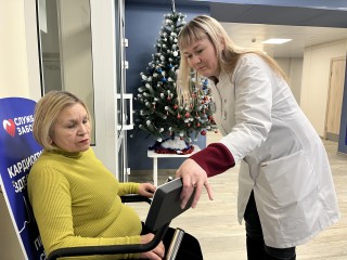 В Шатурской поликлинике появилось «умное» кресло для ЭКГ