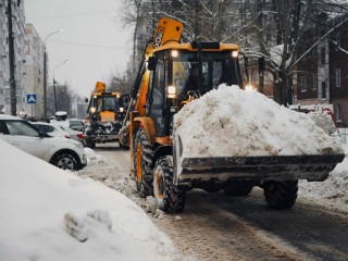 Водителей просят освобождать парковки во время уборки снега в Лосино-Петровском