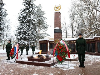 В Рузском округе отметили годовщину освобождения от немецкой оккупации