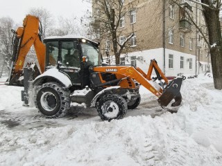 В Богородском округе активно борются с последствиями снегопада и гололедом