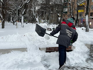 Коммунальные службы округа работают в усиленном режиме после снегопада