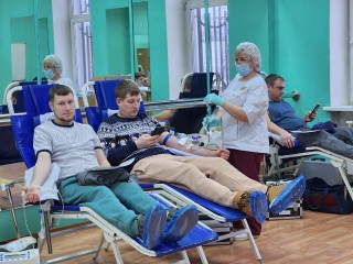 В Электростали прошла первая в новом году донорская акция