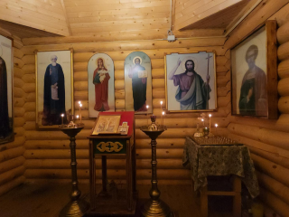 С чаем, теплом и подсветкой: как проходят крещенские купания в селе Городна