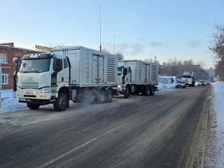 Микрорайон Красный текстильщик в Серпухове подключили к дополнительному дизель-генератору