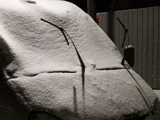 Снежная буря надвигается на Серпухов с окрестностями