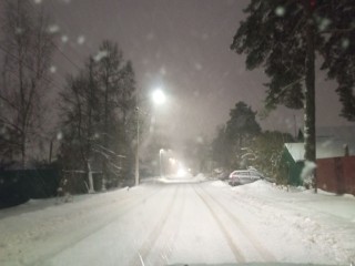 В ночь на 12 января Рузу накроет мощный снегопад