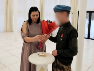 Герой спецоперации «Лампа» обрел семейное счастье в Новогодние праздники