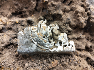 Поисковики Электрогорска вскрыли эпицентр старого взрыва времен Отечественной войны