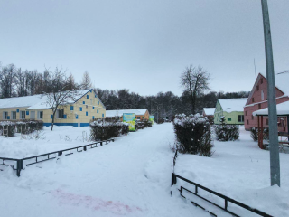 Детский лагерь «Осетр» в Зарайске впервые принял ребят на зимние каникулы