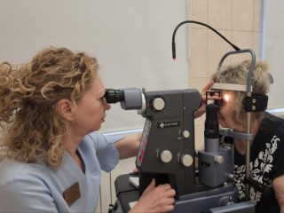 Пациентов стало в два раза больше: Люберецкая больница наращивает объемы лазерных операций на глазах