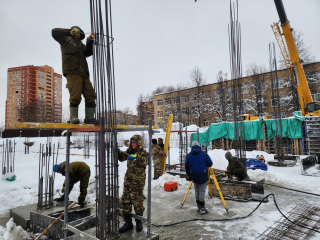 Долой вторую смену: как движется строительство пристройки к гимназии в Чехове