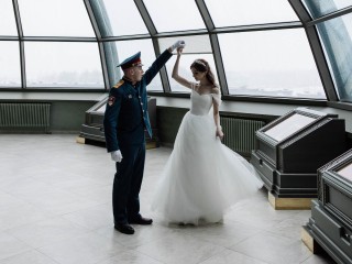 История длиною в переезды: почему пара связала себя узами брака именно в парке «Патриот»