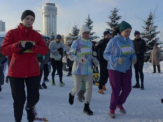 Химчане провели трезвый забег на 2026 метров в первое утро нового года