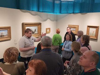 В Серпуховском музее завершается выставка «Море великих» от Айвазовского до Кандинского»