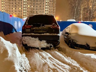 В Одинцове расчистка автомобилей от снега стала самой востребованной услугой
