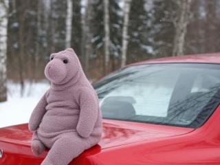 Ждун на малиновой «Ладе» вновь замечен в Балашихе