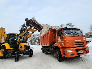 Протвинские коммунальщики возвращают город к нормальной жизни после циклона «Фрэнсис»