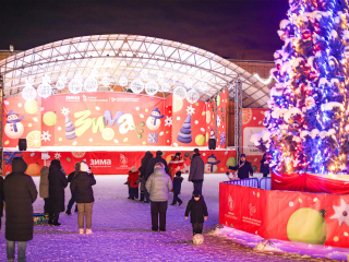 Январские гуляния: в Зарайске продолжаются Новогодние каникулы