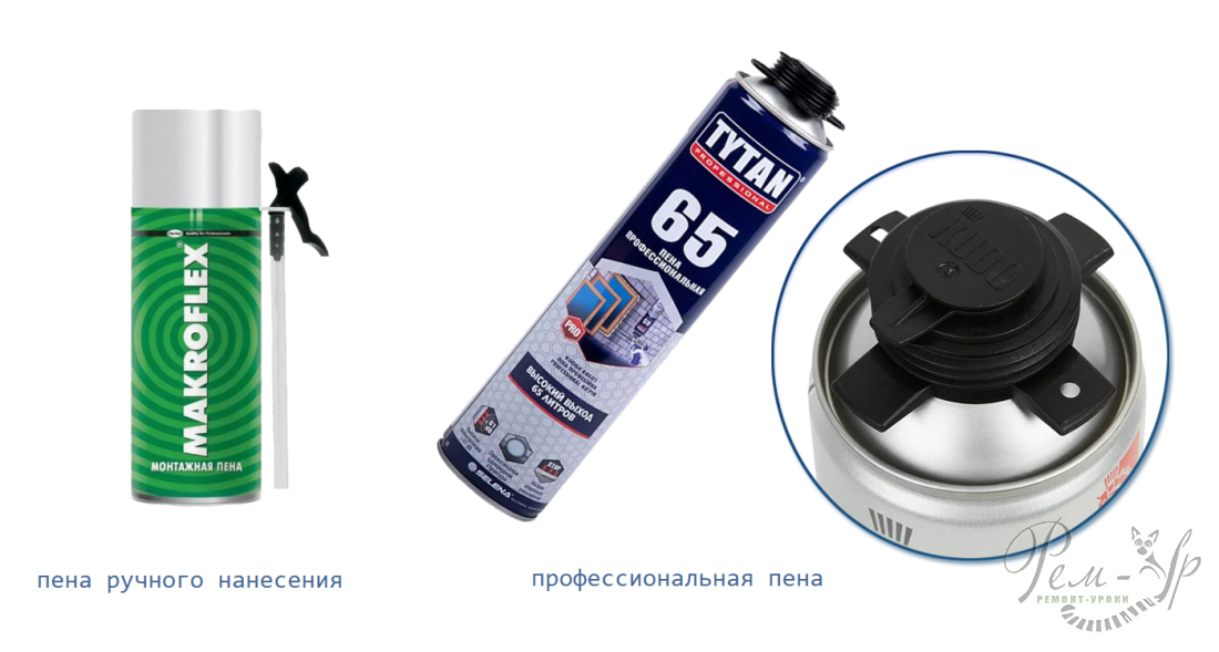 Пены для ручного нанесения и профессиональные Пены для ручного нанесения и профессиональные