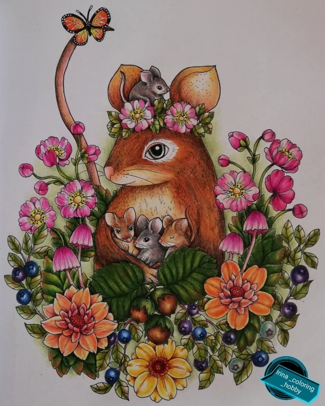 Работа от Irina_coloring_hobby