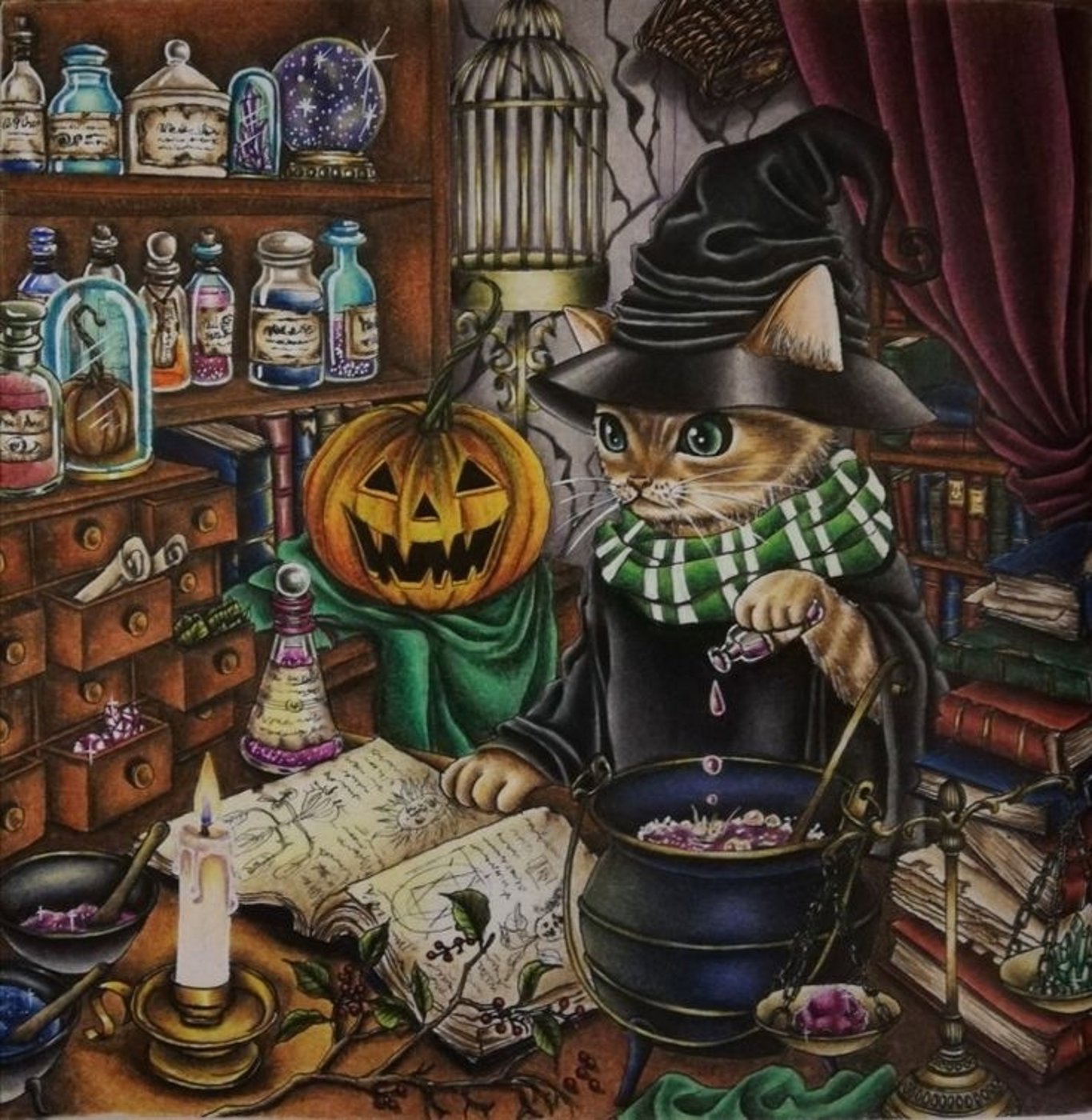 Работа от Irina_coloring_hobby