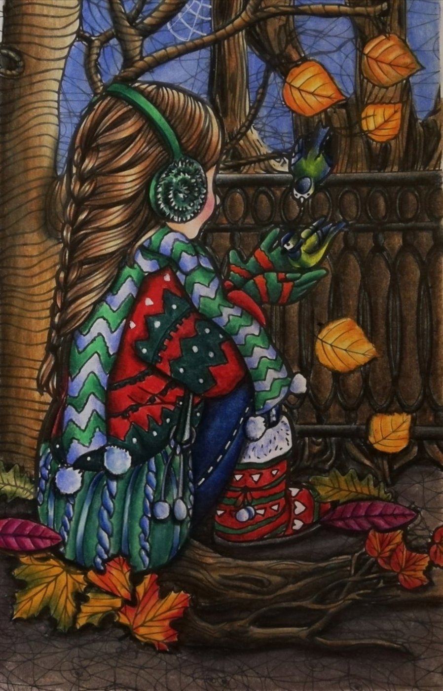 Работа от Irina_coloring_hobby