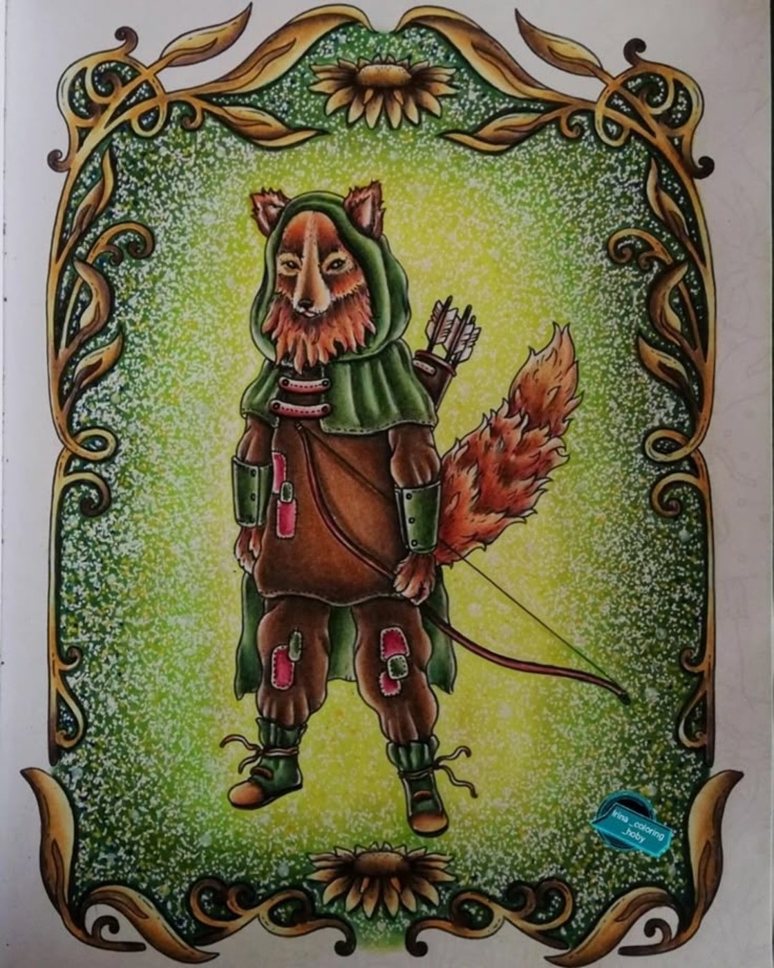 Работа от Irina_coloring_hobby