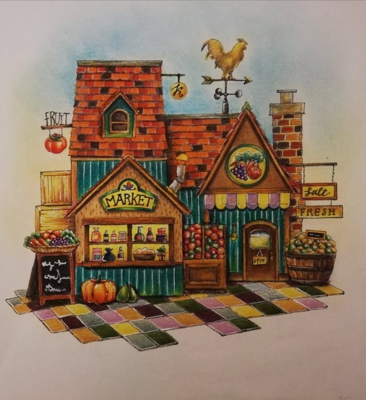 Работа от Irina_coloring_hobby