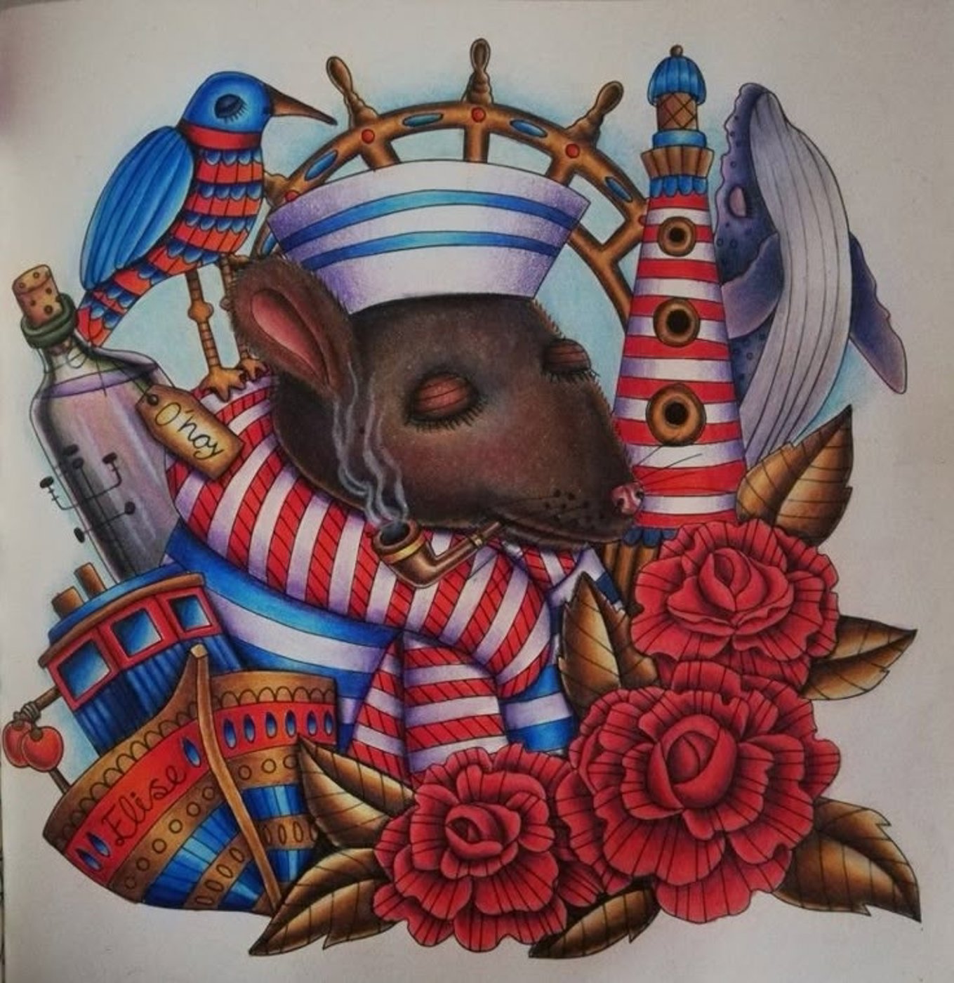 Работа от Irina_coloring_hobby
