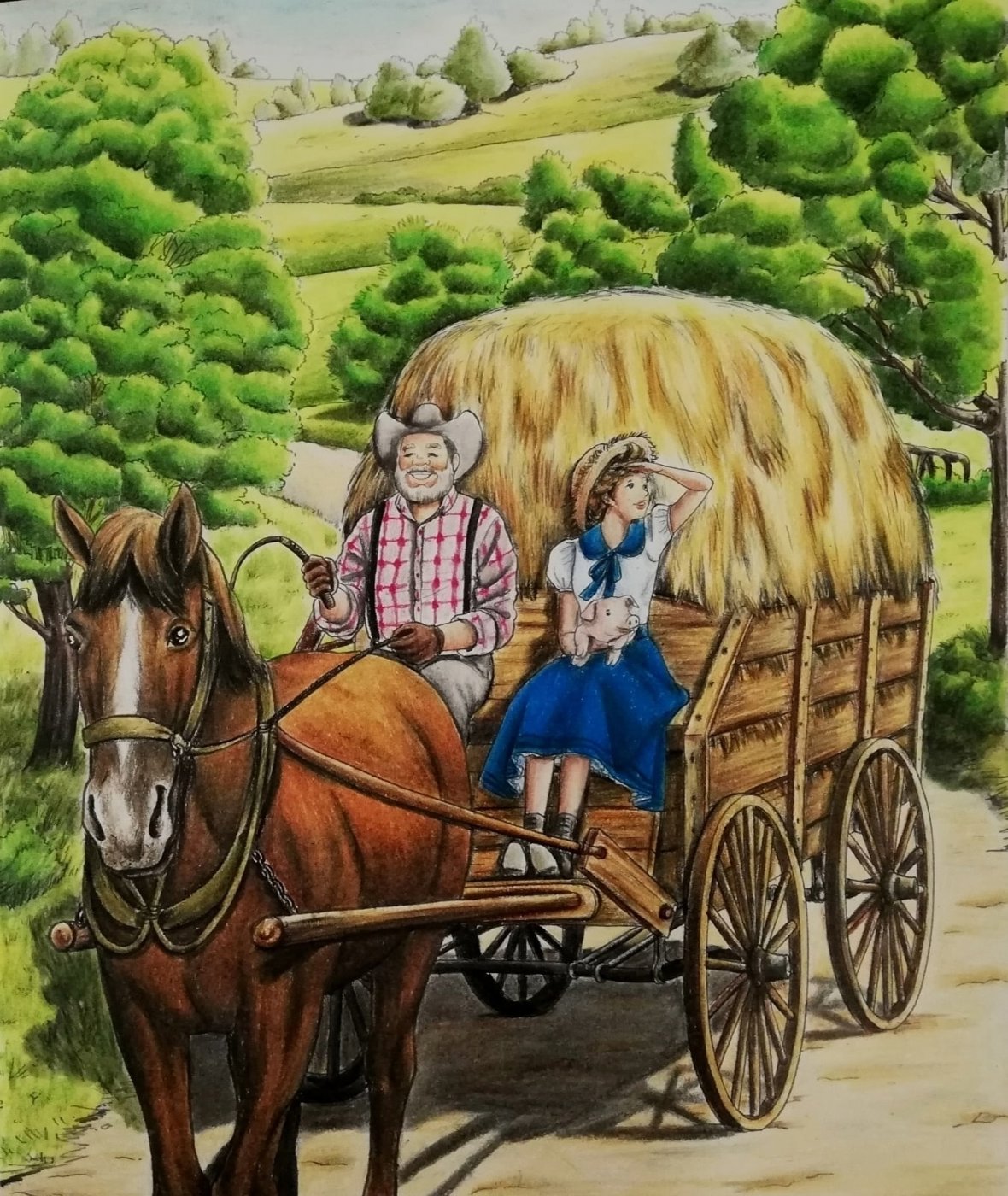 Работа от Irina_coloring_hobby