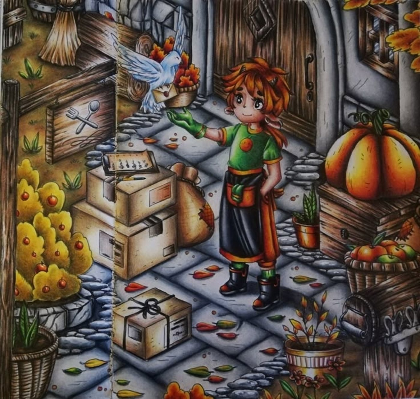 Работа от Irina_coloring_hobby